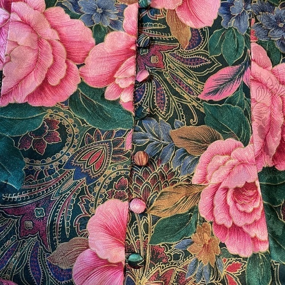 VTG 90s Victorias Secret Babydoll Nightie Gold Med Satin Mini Scallop Y2K VS - Picture 12 of 12